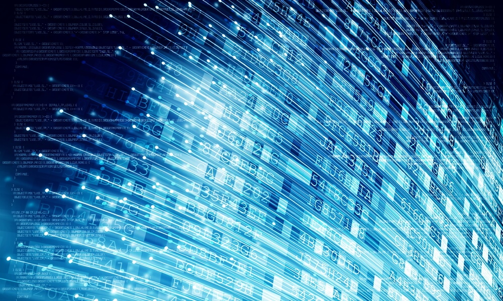 Image of data resembling fiber optic cables.